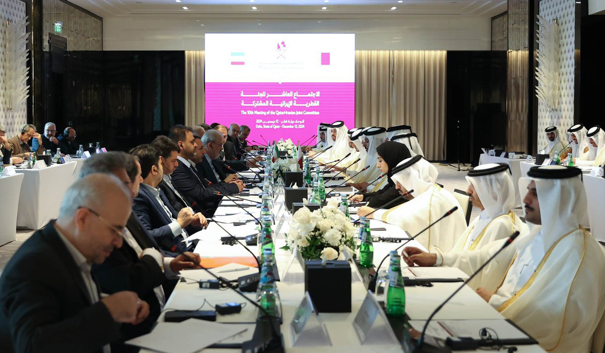 Minister of Commerce and Industry Chairs 10th Qatar-Iran Joint Economic Commission